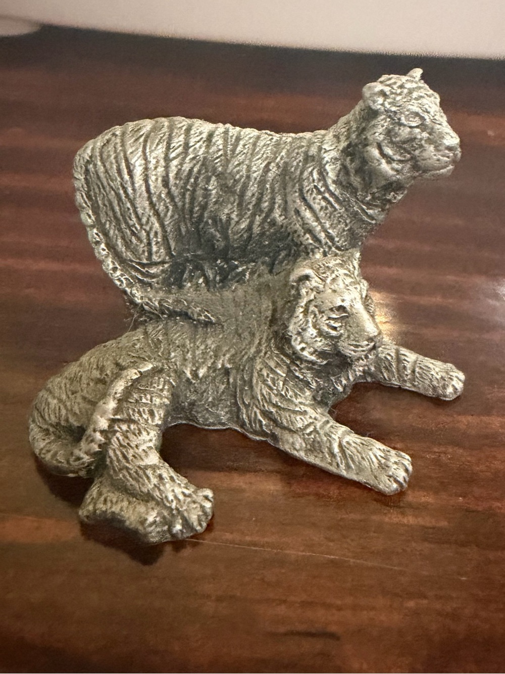 Hudson Pewter Noah's Ark Collection TIGERs big cats retired